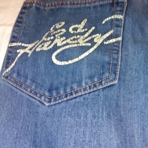 Ed Hardy Embroidered Jeans